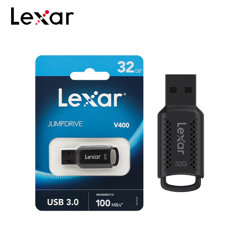 Original Lexar JumpDrive V400 USB 3.2 Stick 32GB 64GB 128GB 256GB USB Pen Drive… - Image 2