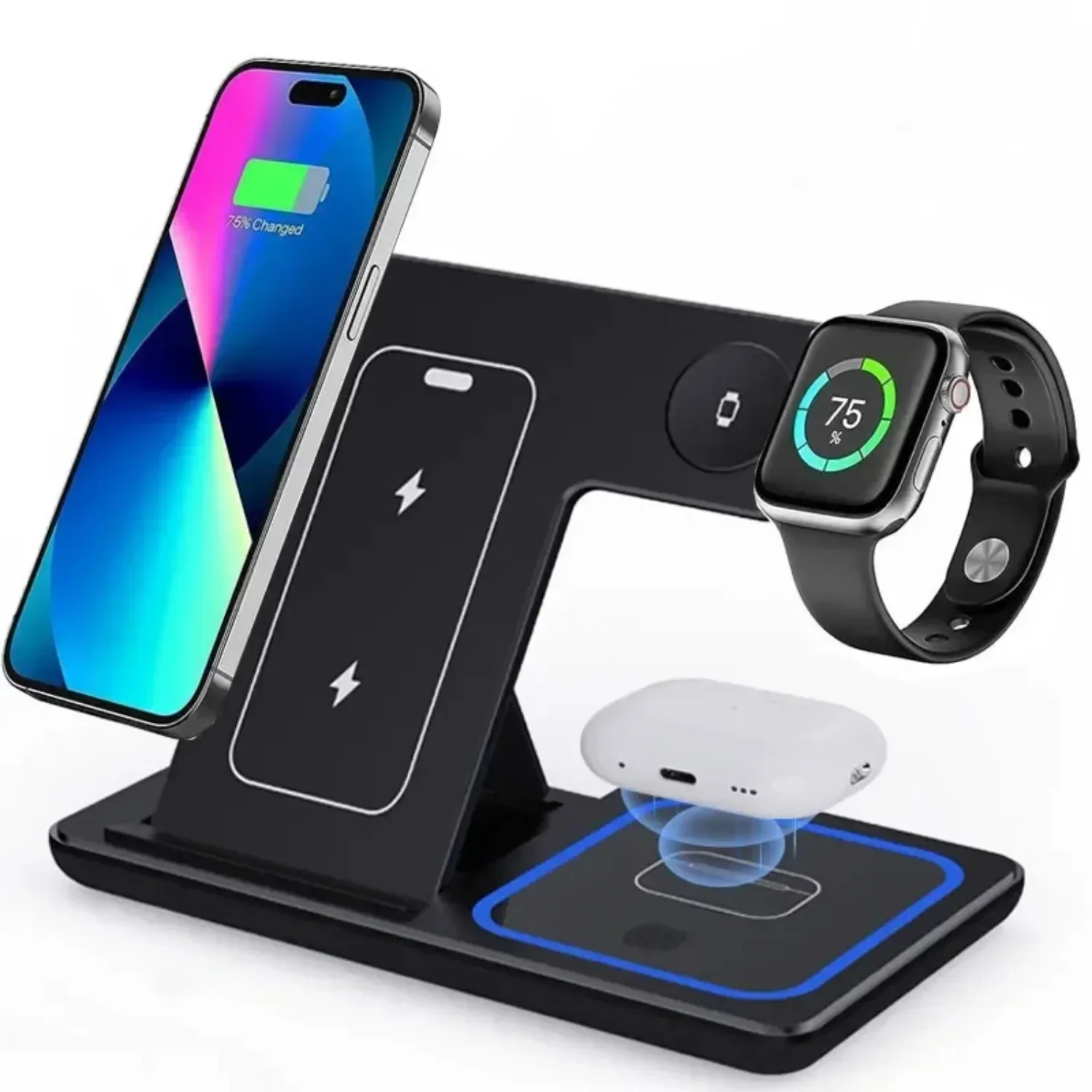 3 in 1 Wireless Charging Station for Magsafe Charger Stand Fast Magnetic Wireless… - Image 21
