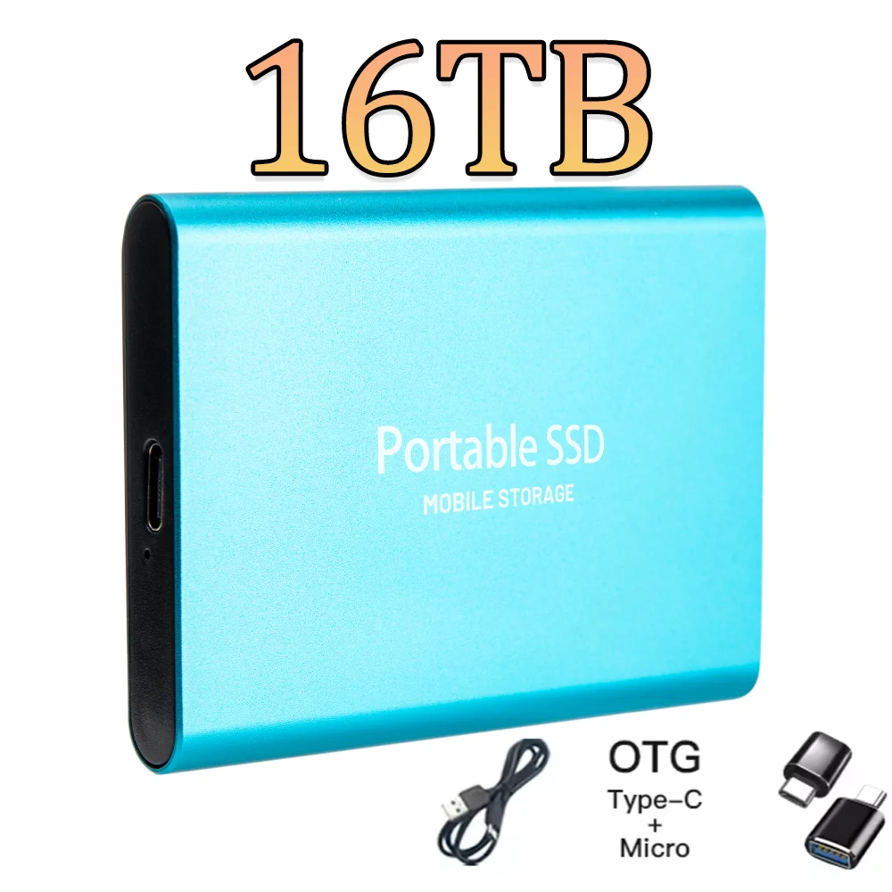 Universal Compatibility Portable SSD USB3.1 Type-C External Hard Drive Works With… - Image 23