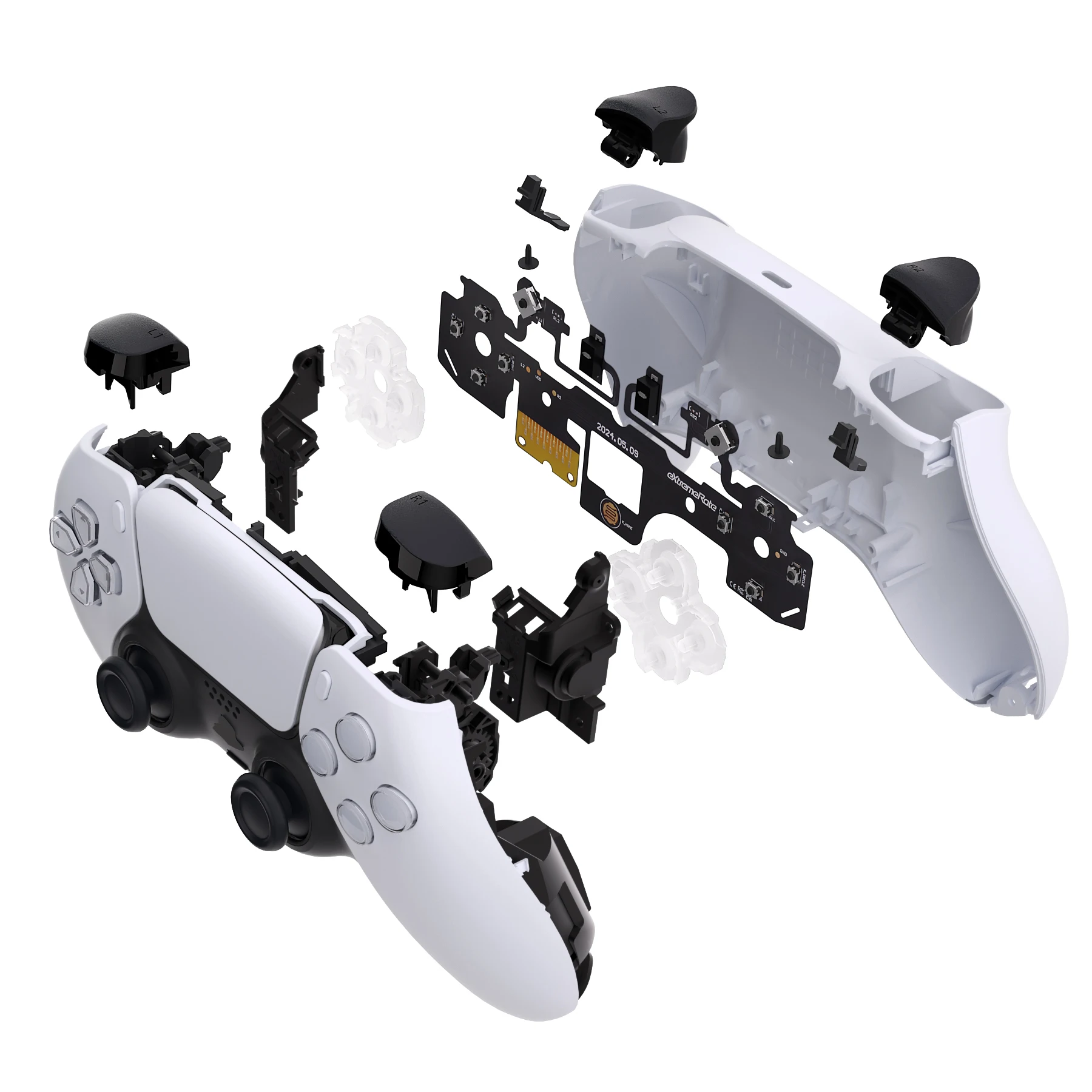 eXtremeRate Whole Clicky Kit for ps5 Controller BDM-030 Shoulder Face Dpad Buttons, Custom Micro Switch Clicky Kit Mouse Click - Image 10