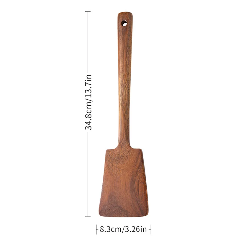 1PC-Wooden Spatula for Non-Stick Pan; Special Wooden Cooking Utensil for Home… - Image 6