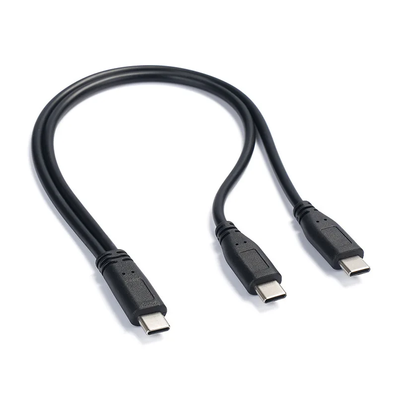 USB C Cable Splitter Type C 1 to 2 Extension Cable Wire for PC Phone Tablet 15W 3A… - Image 7