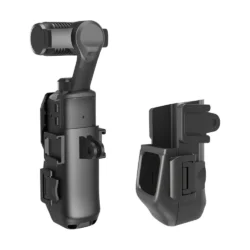 Expansion Adapter Mount for Insta360 Luna Ultra, Camera Frame Case Protective Cage with 1/4-inch Connector & Two-Prong Interface