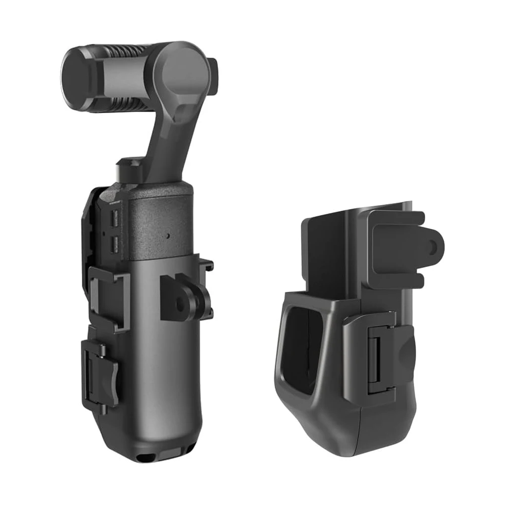 Expansion Adapter Mount for Insta360 Luna Ultra, Camera Frame Case Protective Cage with 1/4-inch Connector & Two-Prong Interface