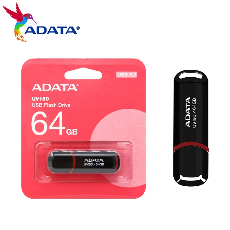 ADATA UV150 32GB 64GB 128GB 256GB USB 3.2 Flash Drive High Speed Memory Stick For… - Image 2