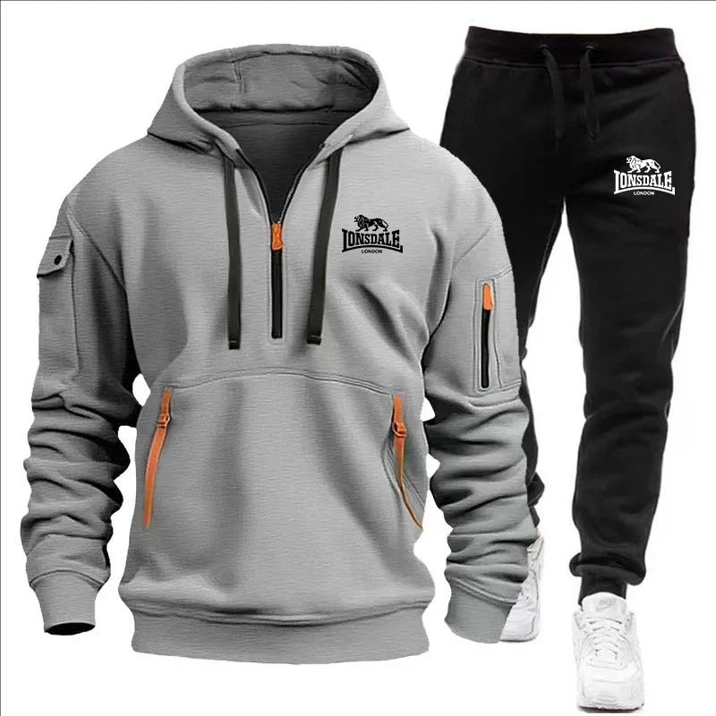 2024 Sports Tracksuit Jogging Men's Clothing Casual Sweatshirt Suit Sweatshirts… - Image 7