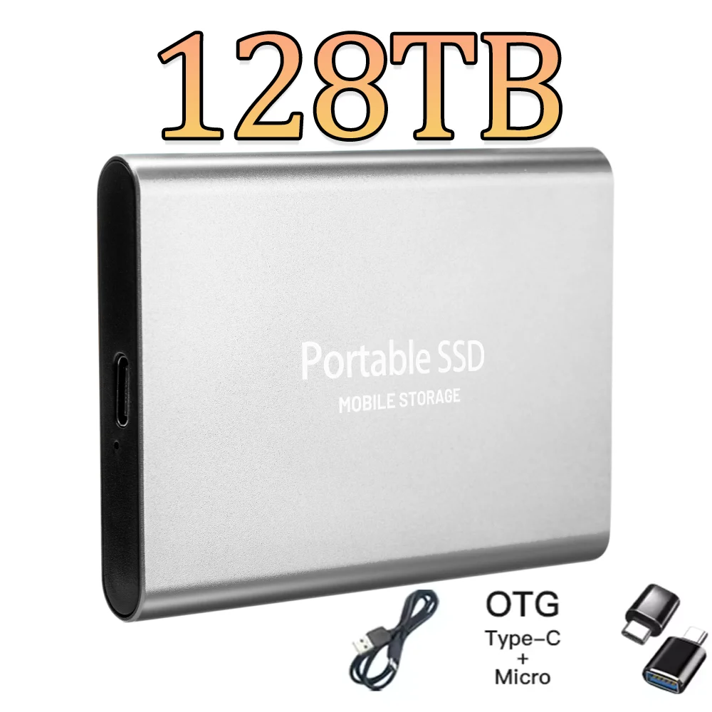 Universal Compatibility Portable SSD USB3.1 Type-C External Hard Drive Works With… - Image 18