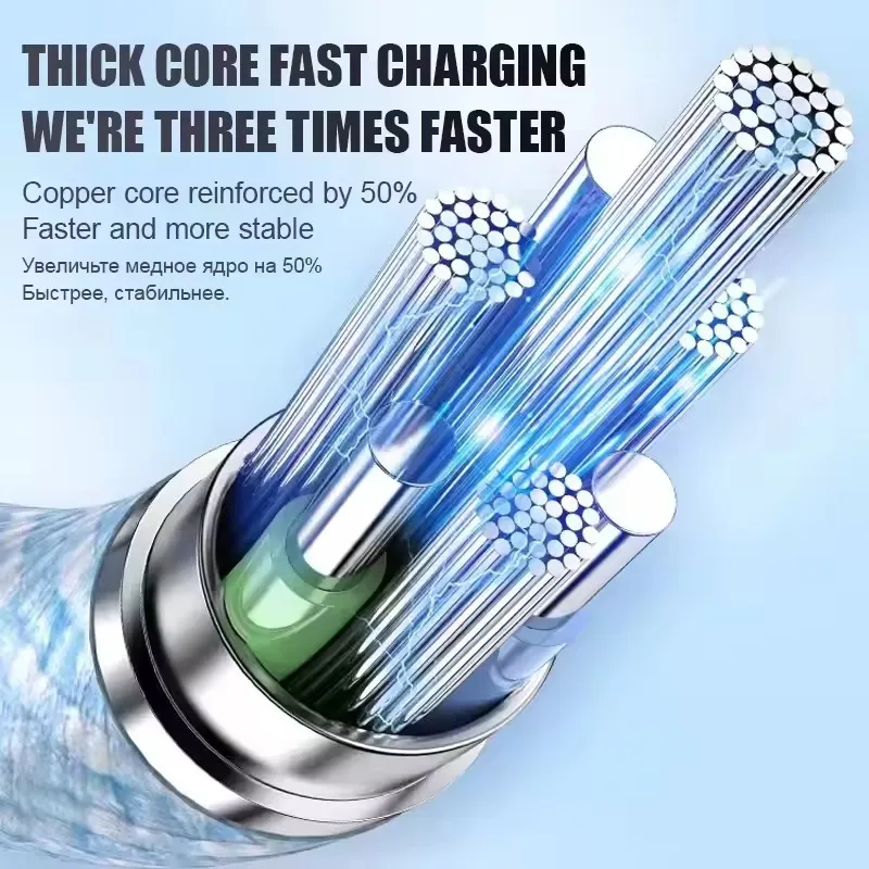 Braided USB-C PD Cable Fast Charge Data Line for iPhone 13 14 pro Max 11 12 Mini… - Image 16