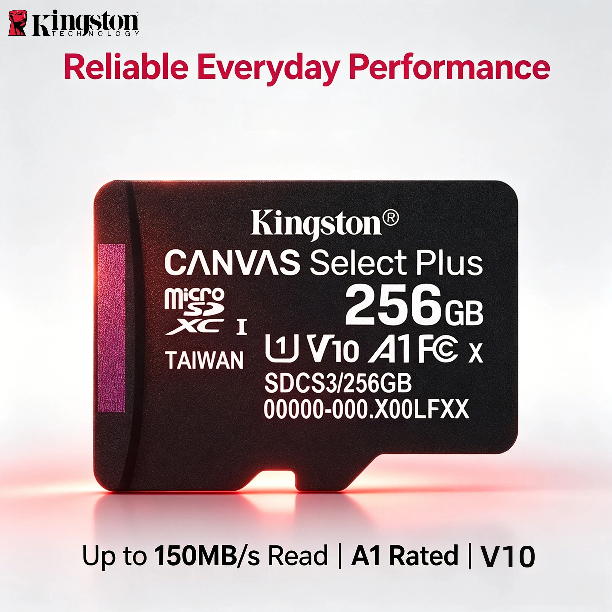 Kingston 64-256GB Micro SD Card, A1 Class 10 UHS-I Memory Card for Android…