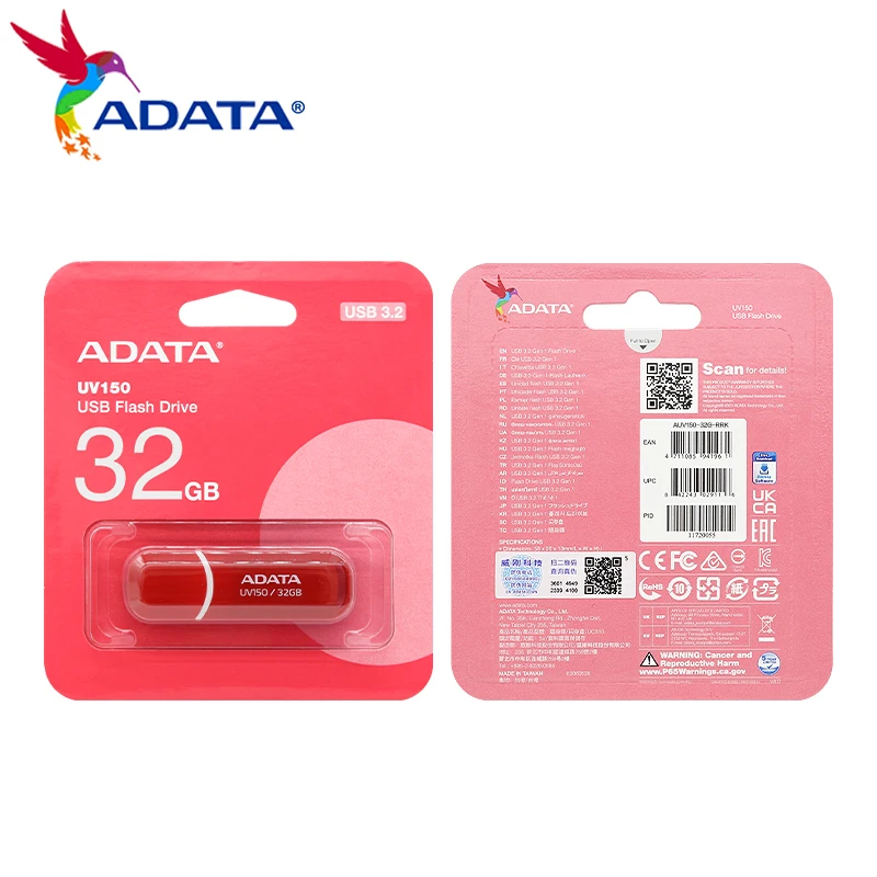 ADATA UV150 32GB 64GB 128GB 256GB USB 3.2 Flash Drive High Speed Memory Stick For… - Image 5
