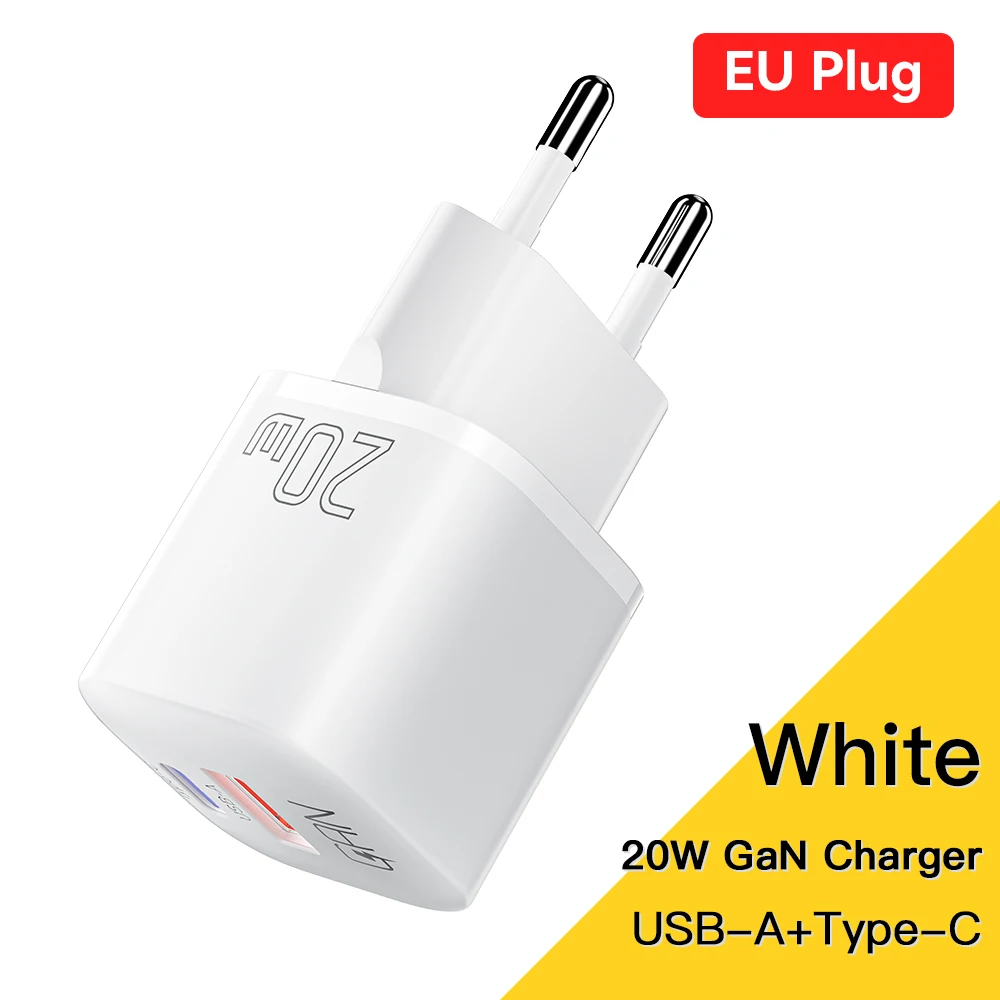 Essager 20W GaN USB Type C Charger PD Fast Charge Phone QC 3.0 Quick Chargers For… - Image 11