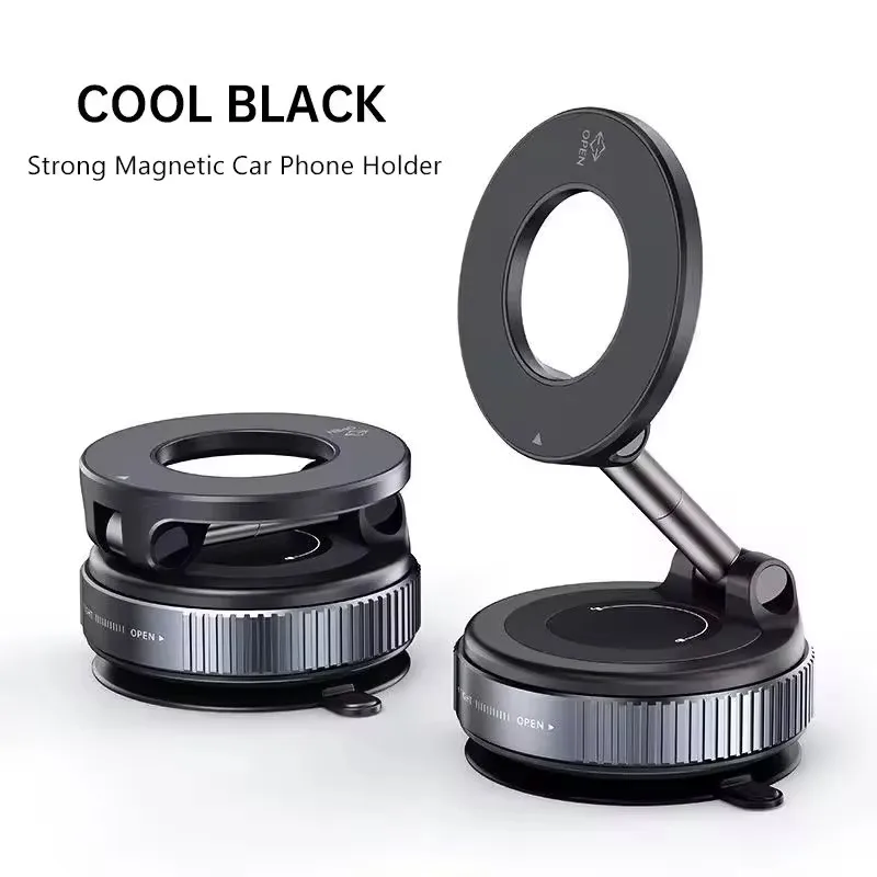 Strong Magnetic Car Phone Holder Foldable Magsafe Design 360° Adjustable Vacuum… - Image 8