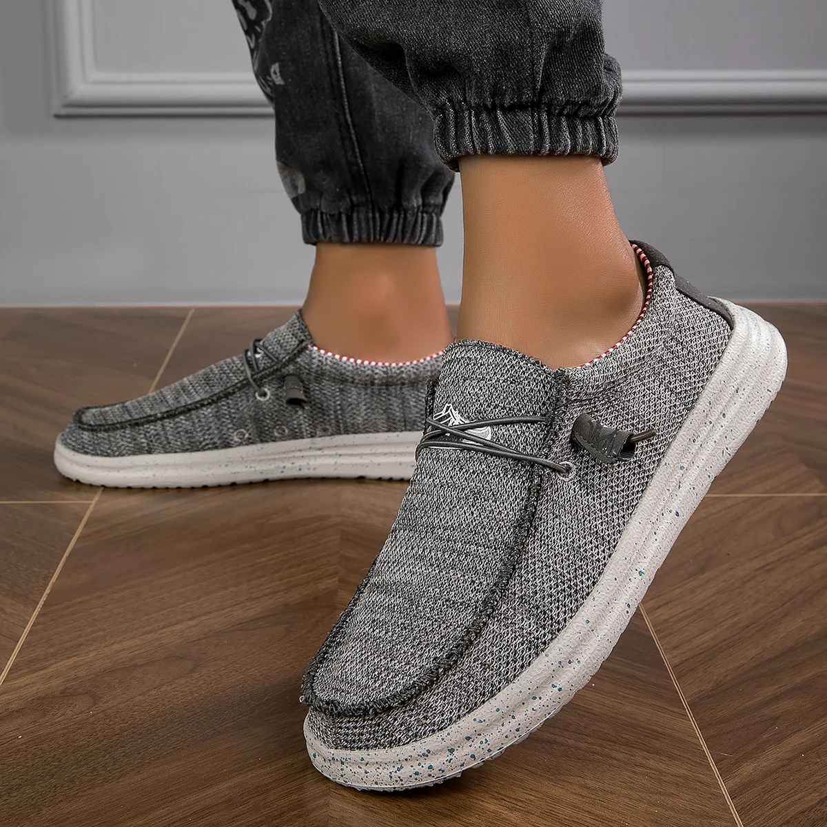 Men's Outdoor Casual Loafers Soft Bottom Lightweight Comfortable Driving Shoes for All Seasons Daily Wear And Morning Runs - Image 6
