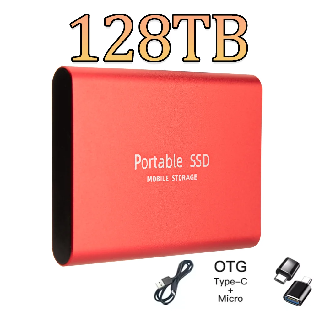 Universal Compatibility Portable SSD USB3.1 Type-C External Hard Drive Works With… - Image 33