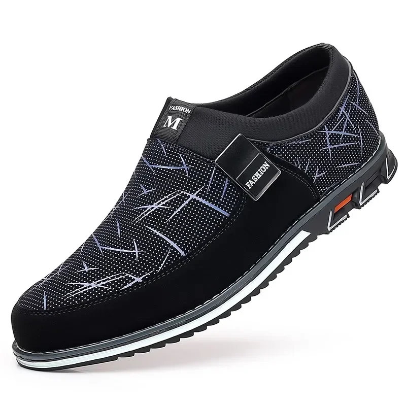 Luxury Men Leather Shoes Business Casual Shoes for Men Classic Office Formal Party Shoes Fashion Slip-On Loafers Male Moccasins - Image 9