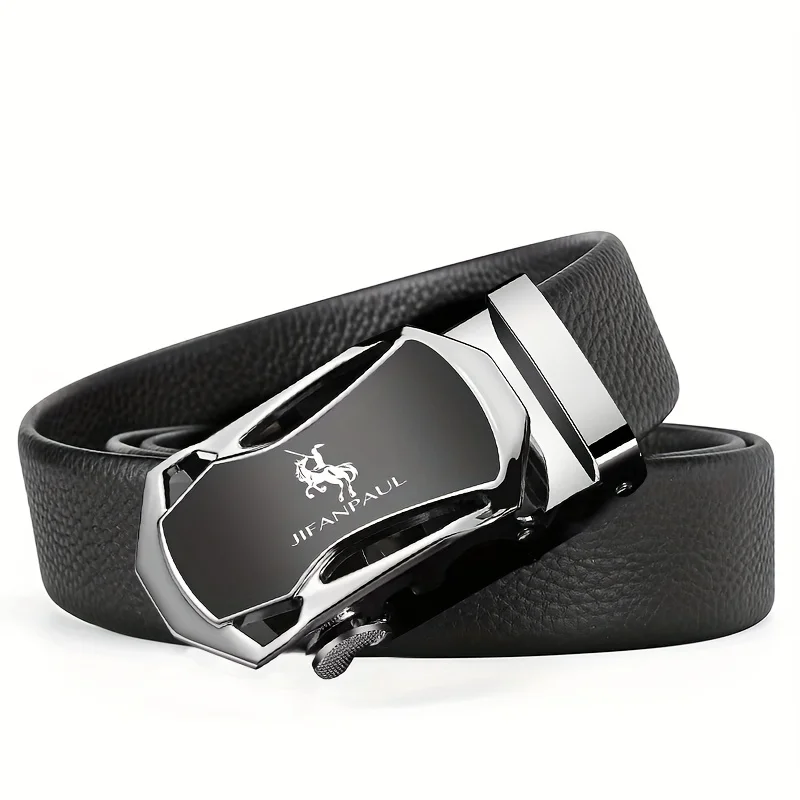 JIFANAUL Men's Famous Brand Belt High Quality Leather Luxury Belt Metal Automatic Buckle Belt Business Leisure Fashion Belt - Image 7
