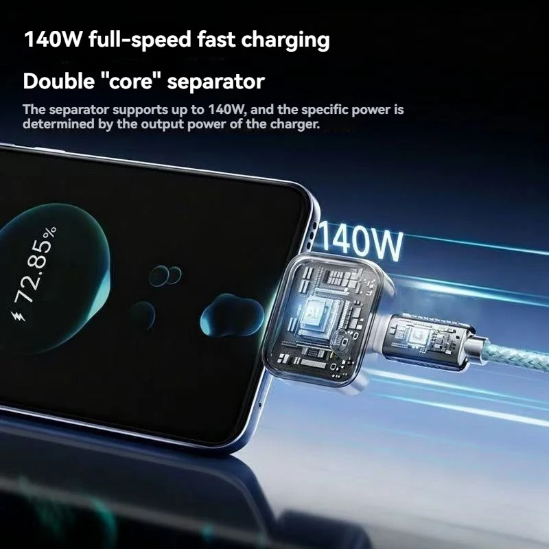 Intelligent Power Off USB C Chargers with LED Light & Metal Housing Safe Efficient… - Image 3