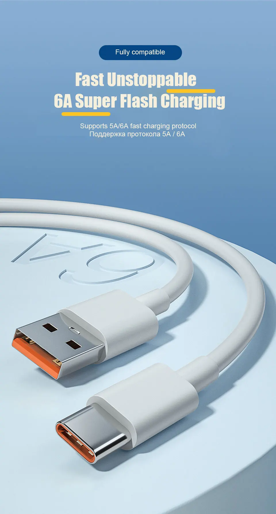 US Plug 6A 67W Ultra Fast Charger for Xiaomi 10T 11 12 Lite 13T Redmi Note 10 11T… - Image 14