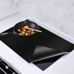 Induction Cooktop Protector Mat Silicone Induction Cooker Cover Heat Resistant &…