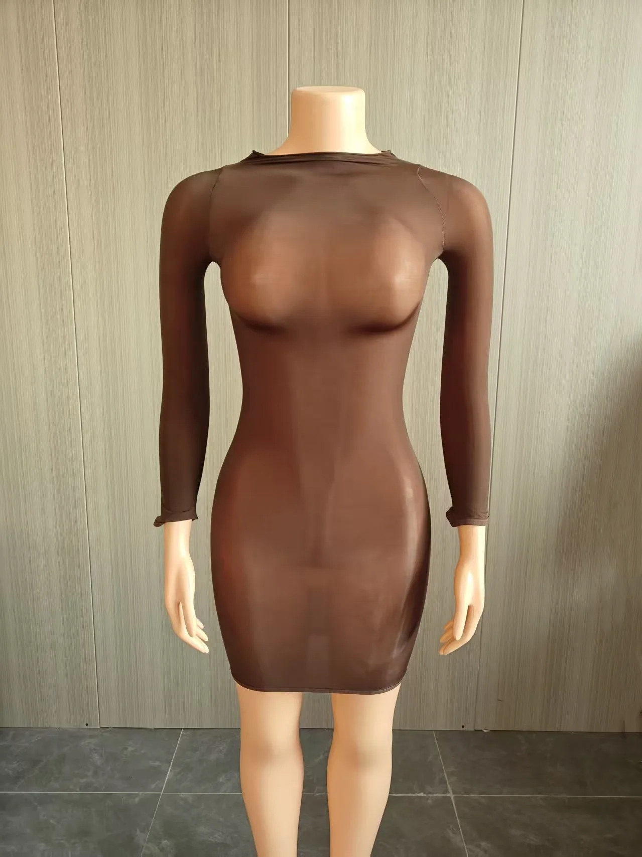 Solid Cross Twist Ruched Bodycon Mini Dress Women Sexy Deep V Neck Sleeveless… - Image 9