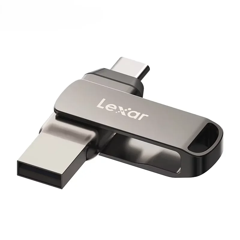Lexar JumpDrive D400 Dual Slot USB Flash Drive Type C/A 32GB 64GB 128GB 256GB USB… - Image 6