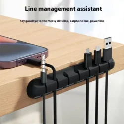 Desktop Cable Organizer, Mobile Phone Charging Cable, Data Cable Organizer…