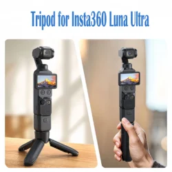 For Insta360 Luna Ultra Portable Mini Tripod Desktop Holder Monopod Gimbal Camera Accessories