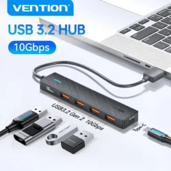 Vention USB 3.2 Gen2 HUB 5 Ports Splitter 10Gbps USB A Type C HUB Multiport…