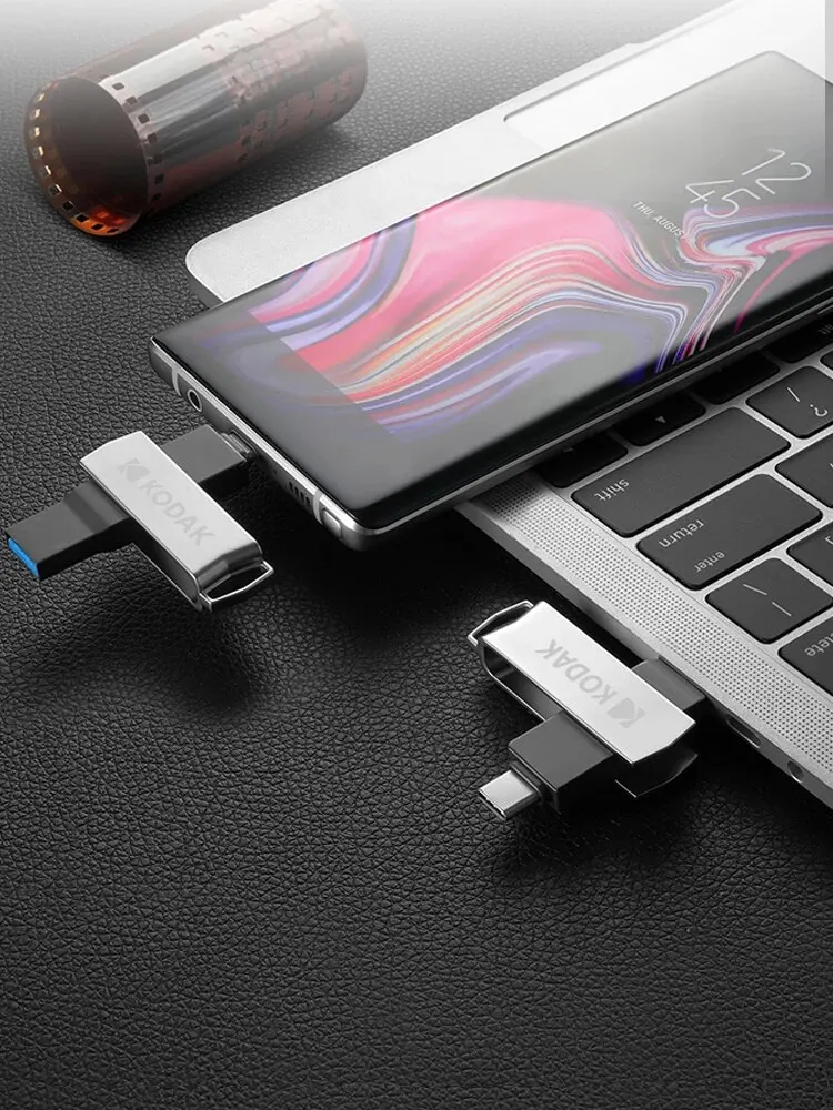 Original KODAK Double Nip Type C&USB Flash Drive 64GB 128GB 32GB Pendrive High… - Image 7