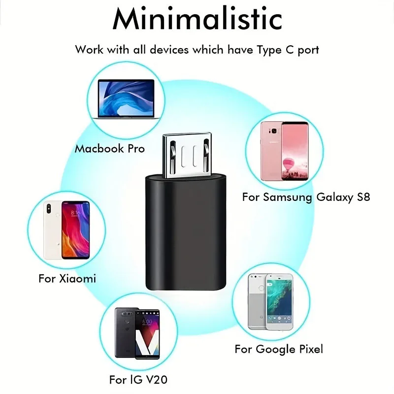 8-piece adapter set, usb female to Type-C male adapter, USB-C to usb converter… - Image 5