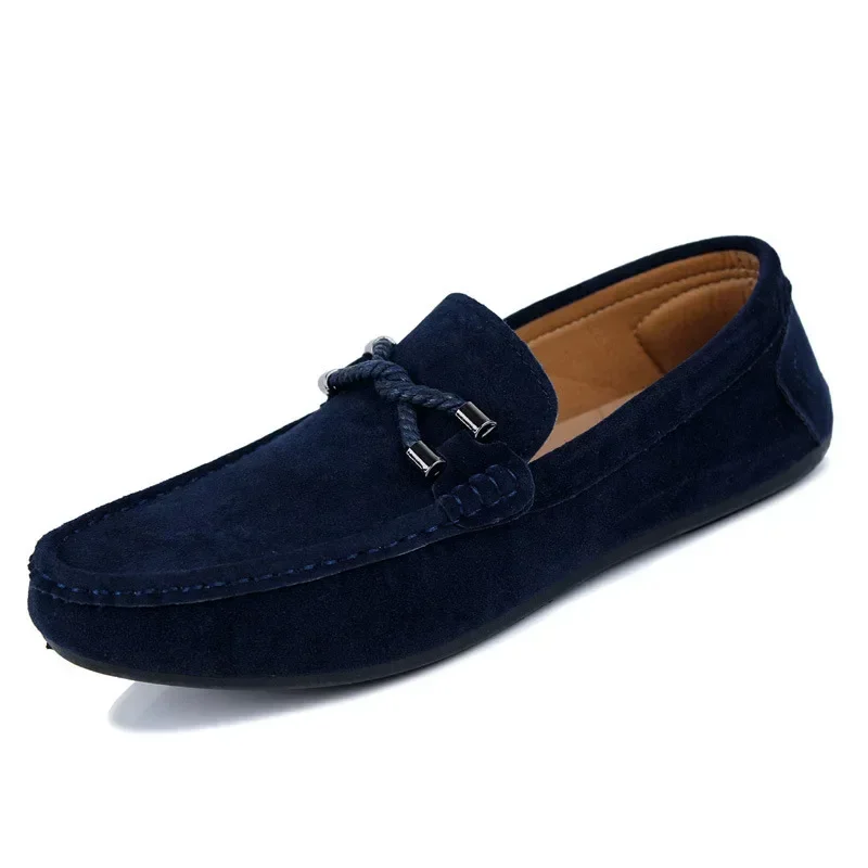 2025 Men Casual Shoes Fashion Men Shoes Breathable Men Loafers Moccasins Slip on Men's Flats Male Driving Shoes - Image 9