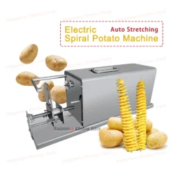 Commercial Spiral Potato Making Machine Potato Twister Automatic Stretch…