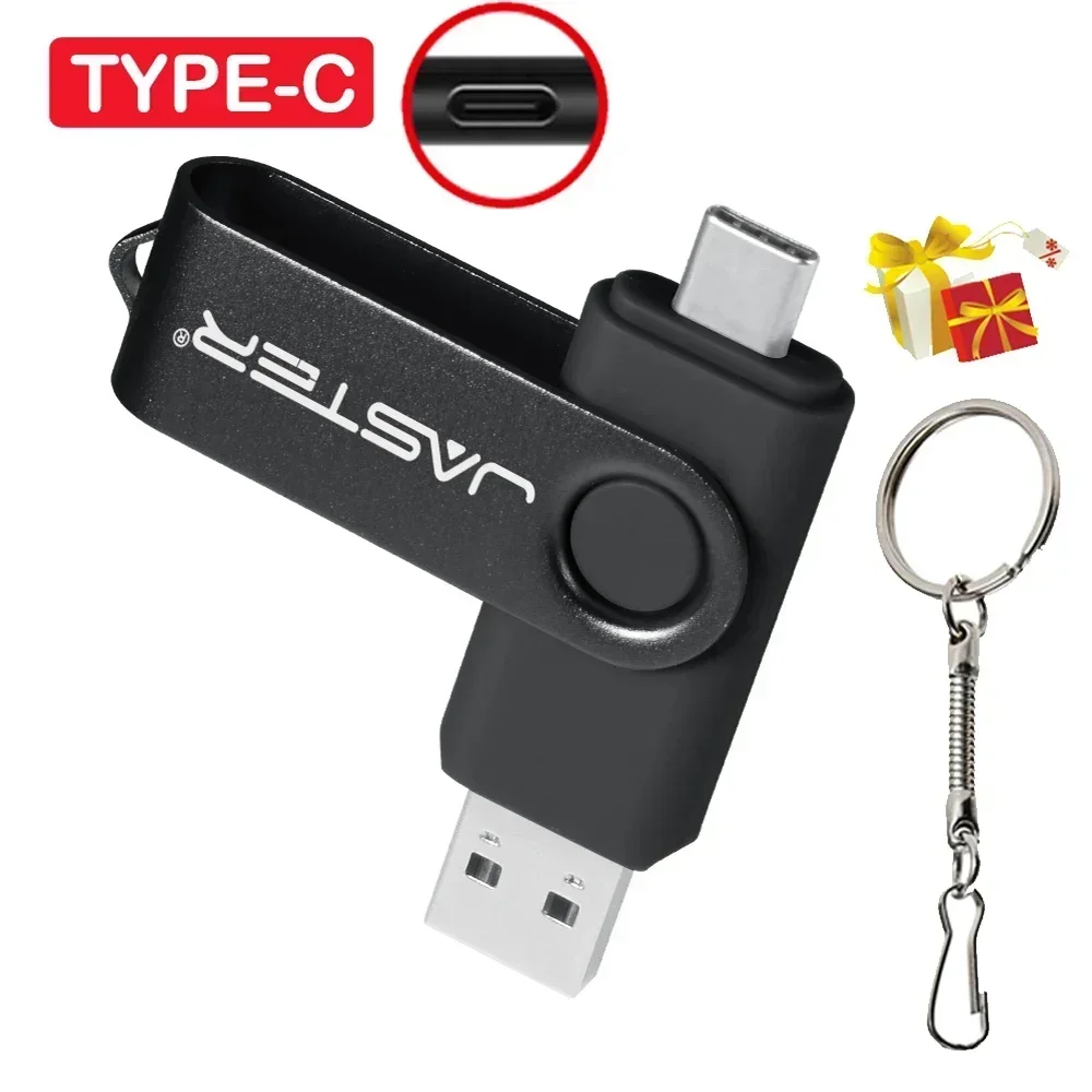TYPE-C USB Flash Drive 128GB Real Capacity Pen Drive 64GB Free Key Chain Memory… - Image 10