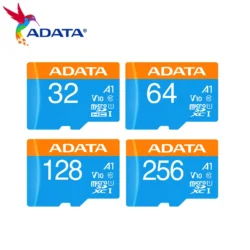 ADATA Micro SD Card 32GB 64GB 128GB 256GB A1 Memory Card C10 UHS-I High Speed…
