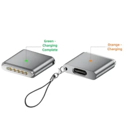 PD 100W USB Type-C to Magsafe 3 Converter Indicator Light Quick Charge Laptop…
