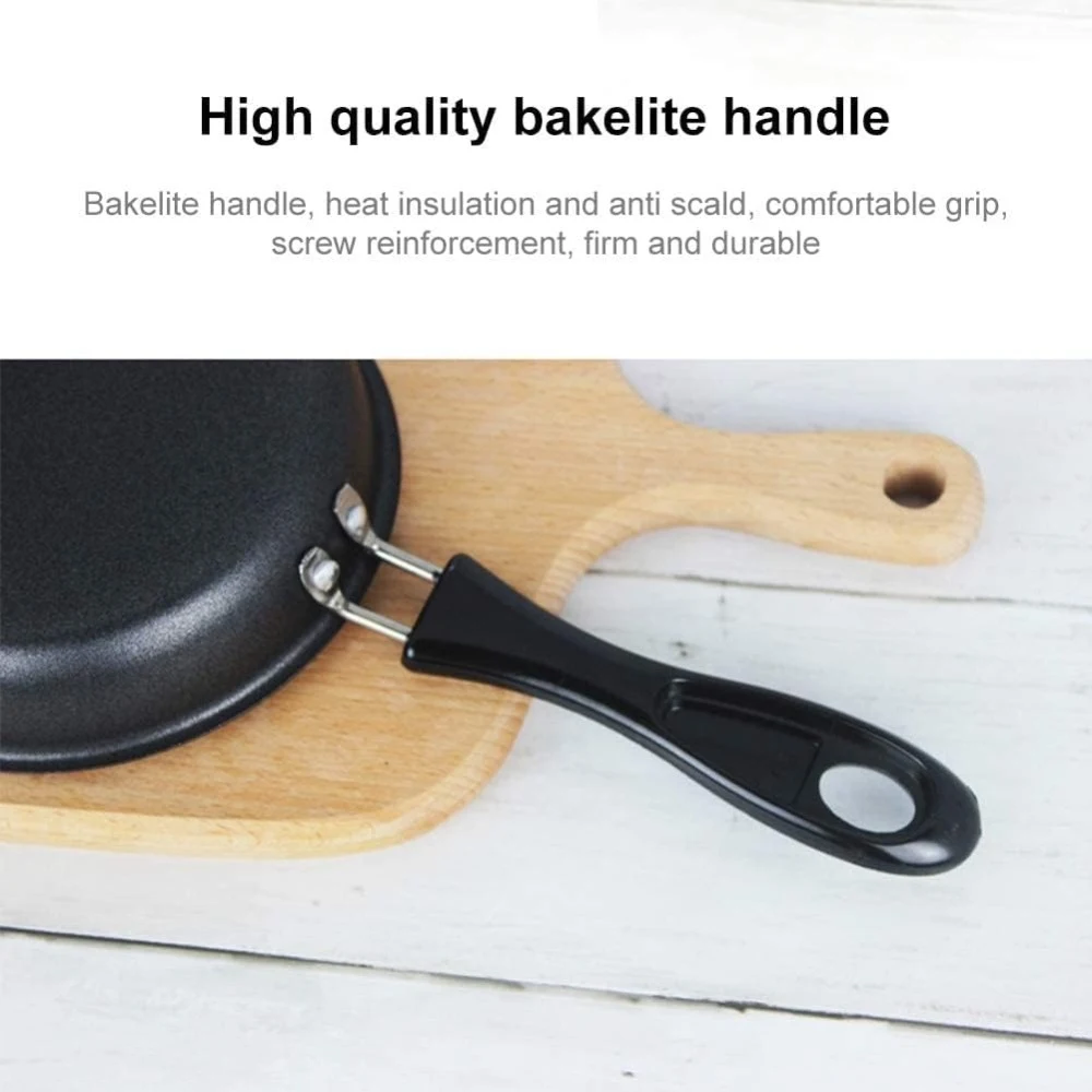 Mini Frying Pan with Handle Portable Egg Omelet Skillet Pancake Steak Cooking Pan… - Image 3