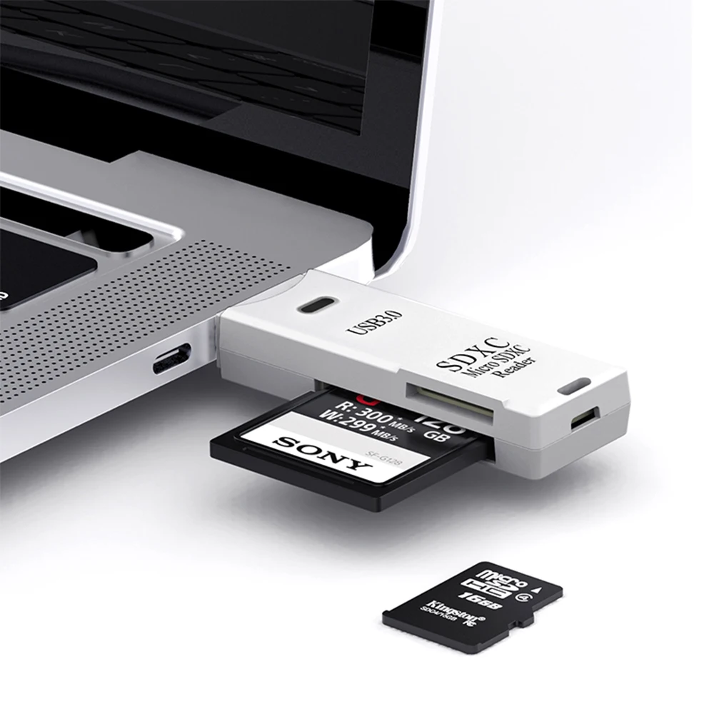 2 in 1 USB 3.0 Card Reader Micro TF sd card Reader usb adapter High Speed… - Image 6