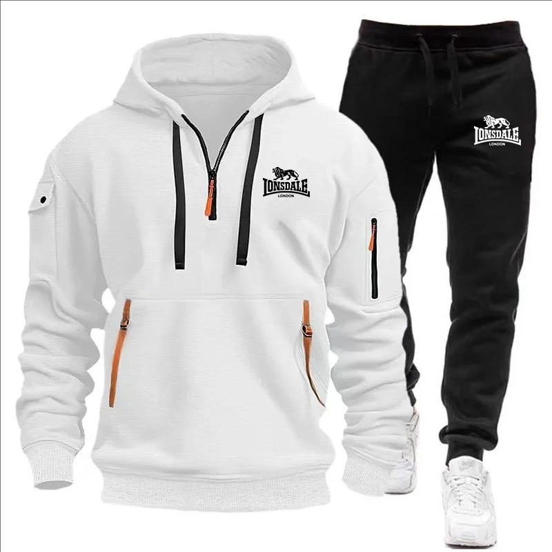 2024 Sports Tracksuit Jogging Men's Clothing Casual Sweatshirt Suit Sweatshirts… - Image 5