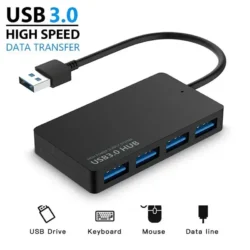 USB Hub USB 3.0 4 PORT Type C HUB High Speed Data cable Convertor adapter Support…