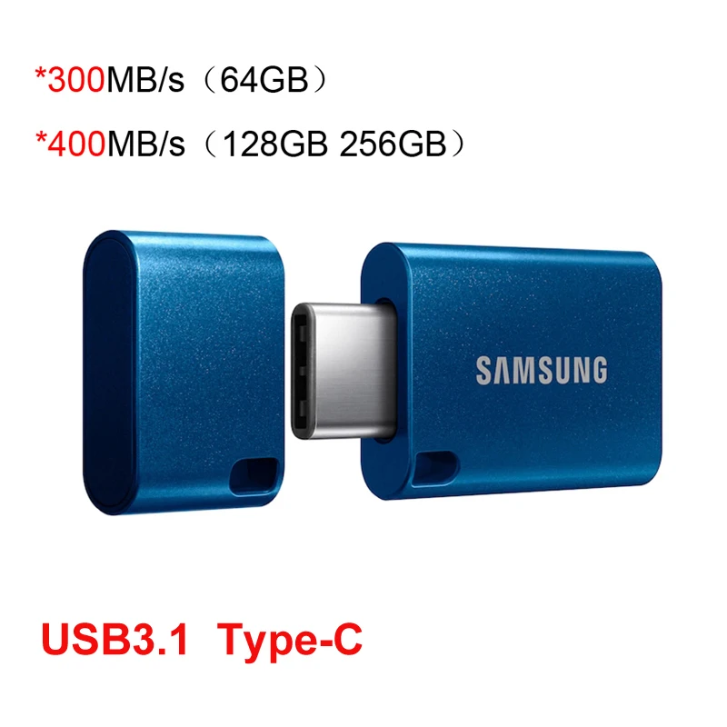 SAMSUNG BAR/FIT/Plus USB 3.1 Flash Drive 256GB 128GB 64GB USB Type-C Metal Pen… - Image 9