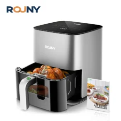 ROUNY Air Fryer 5L, Electric Hot Fryer Oven Oilless Cooker with Touch Control &…