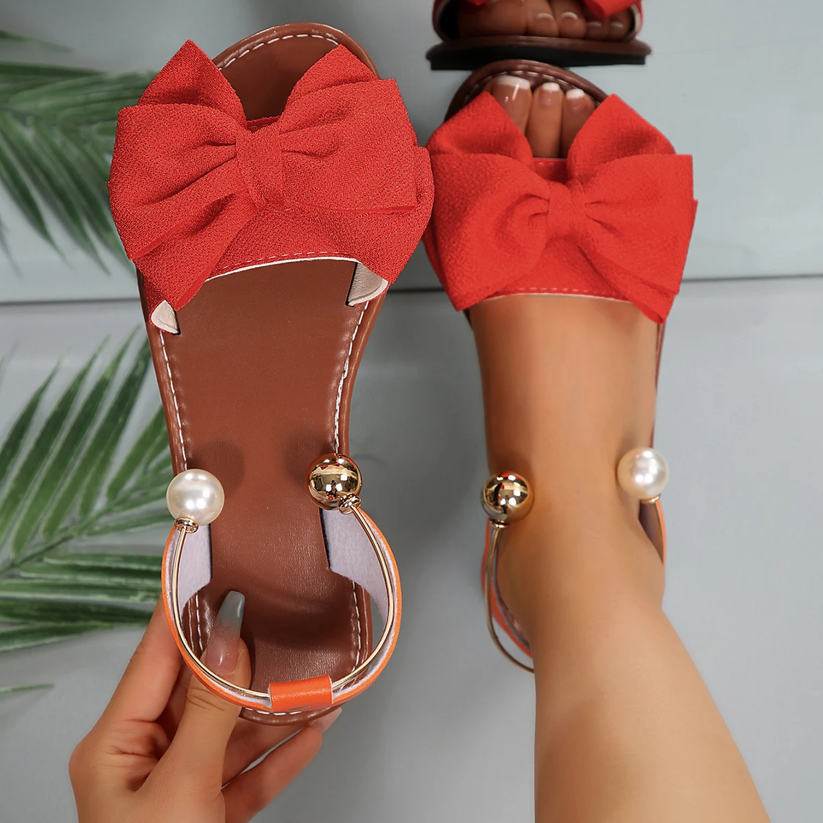2026 New Summer Women Sandals Lightweight Comfortable Designer Shoes Women Flat… - Image 5