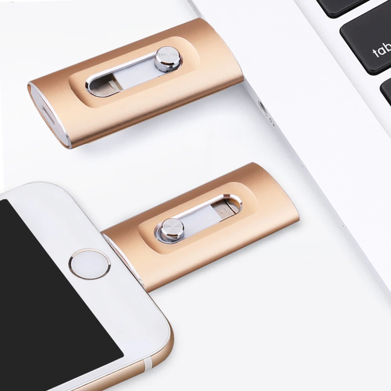 for iPhone USB Flash Drive USB 3.0 Pendrive 4in1 Mirco 512G 256G 128G 32G Memory… - Image 4