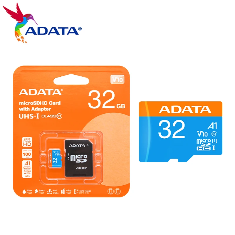 ADATA Micro SD Card 32GB 64GB 128GB 256GB A1 Memory Card C10 UHS-I High Speed… - Image 2