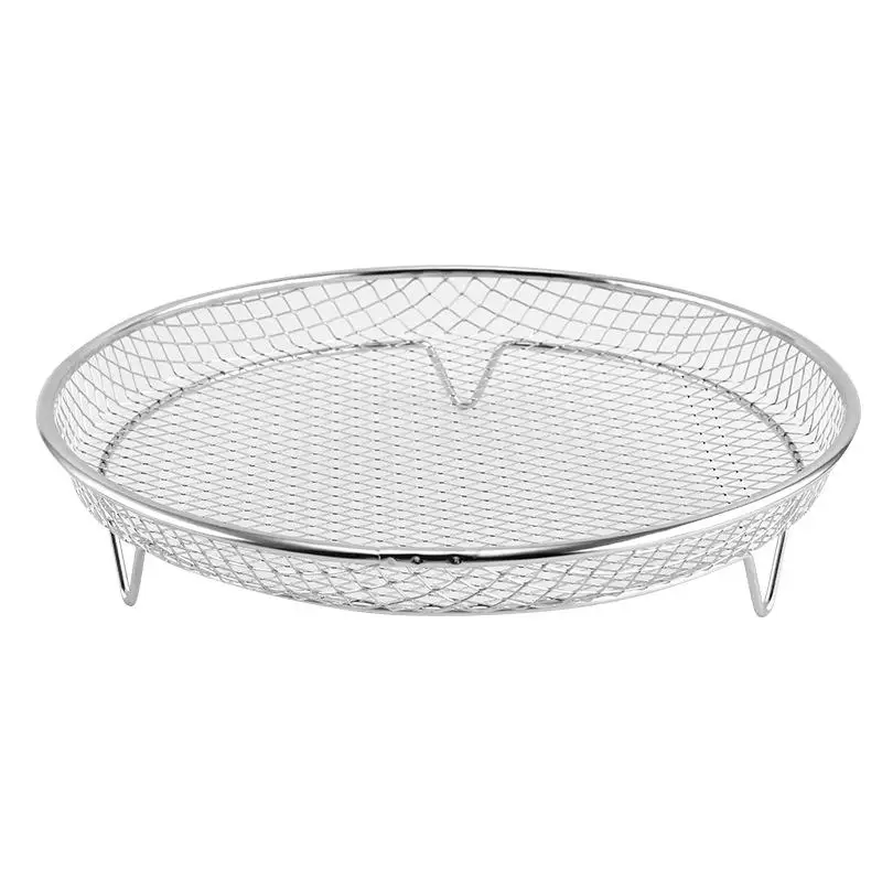 Air Fryer Grille Suitable For Air Fryers Oven Grill Stainless Steel Stackable Grill Kitchen Utensils Cook Multiple Foods - Image 5