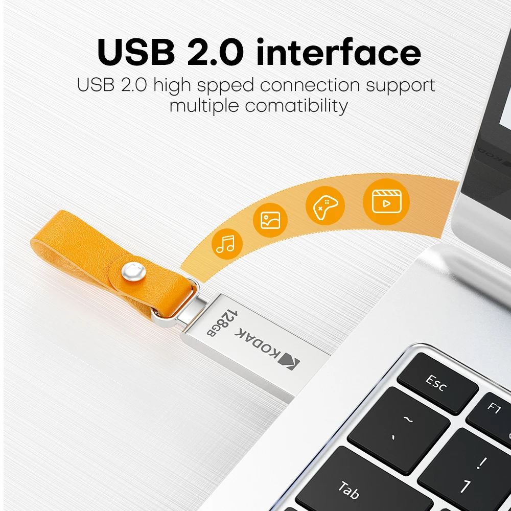 KODAK USB 2.0 Flash Drive 128GB 64GB 32GB Pen Drive Waterproof Mini Memory… - Image 4