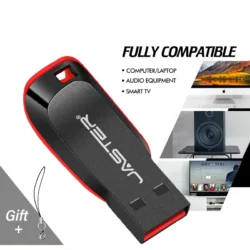 Red Logo High Speed USB Flash Drive Usb Memory Stick USB 2.0 PenDrive 64GB 32GB…