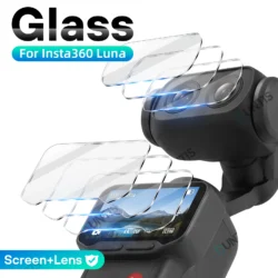9H Tempered Glass for Insta360 Luna Ultra Pro Screen Protector Gimbal Camera Lens Protect Glass for Insta 360 Luna Accessories