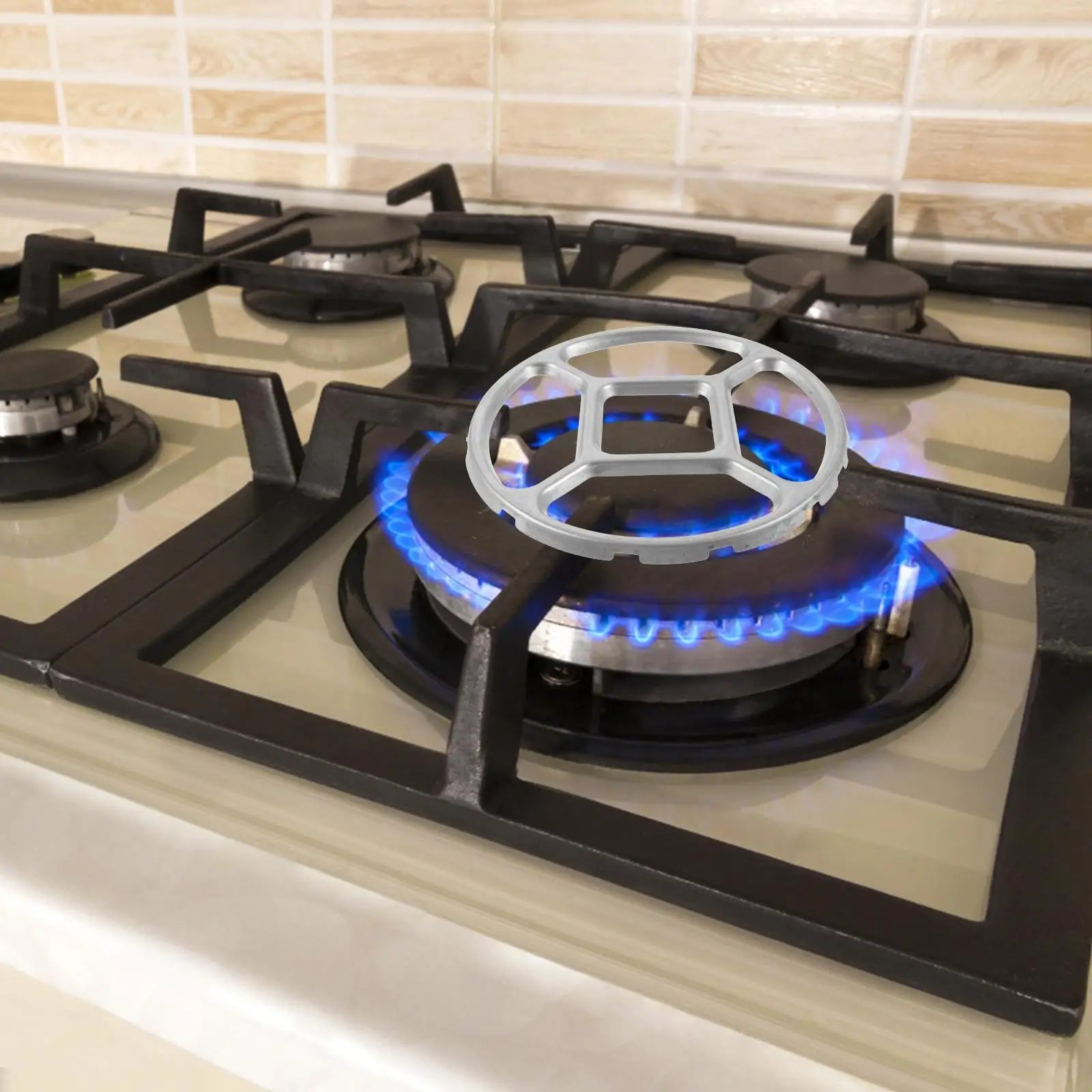Auxiliary Support Small Pot Wok Steamer Rack Stand Gas Burner Utensils Stovetop… - Image 4