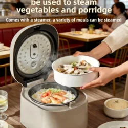Large Capacity Smart Rice Cooker 4L/5L, Household Multifunctional Electric Rice…